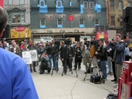 May 4 2005 - Information Picket