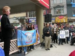 May 4 2005 - Information Picket