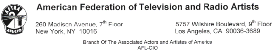 AFTRA